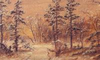 Jasper Francis Cropsey - Winter-Woodland